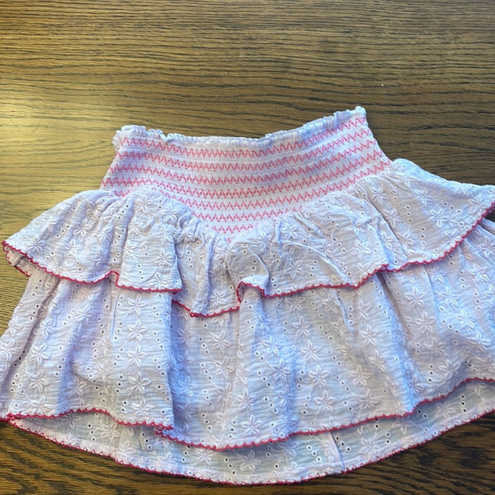KatieJ pink and purple kids medium skirt like new